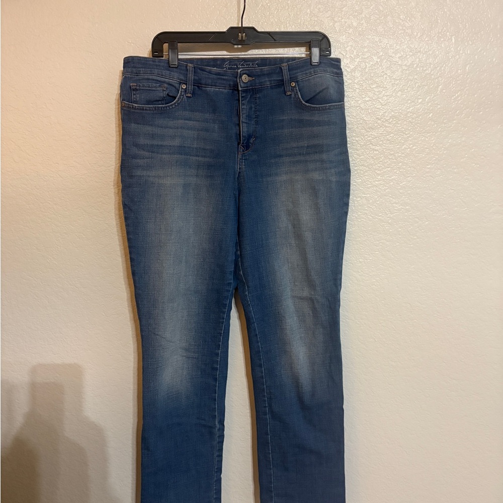 Gloria Vanderbilt Blue Slimming Effect Jeans